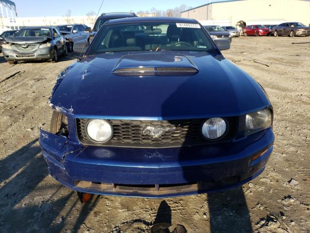 1ZVFT82H065145163 - 2006 FORD MUSTANG GT BLUE photo 5