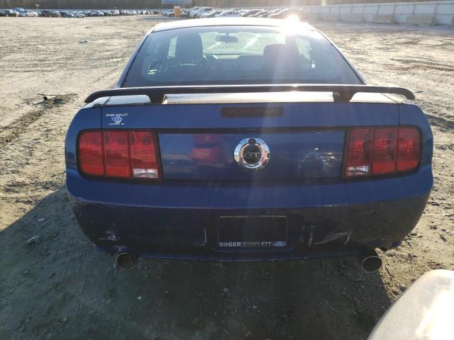 1ZVFT82H065145163 - 2006 FORD MUSTANG GT BLUE photo 6