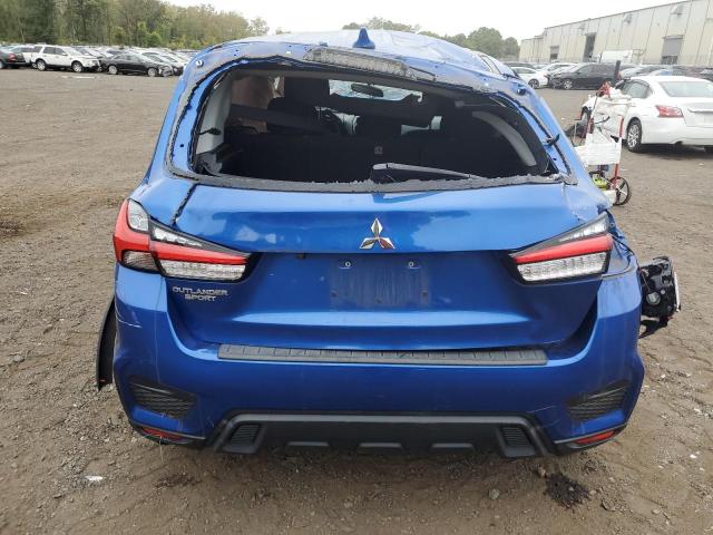 JA4AR3AU9LU006027 - 2020 MITSUBISHI OUTLANDER ES Bleu photo 6