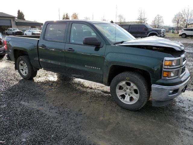 3GCUKREC3EG424293 - 2014 CHEVROLET SILVERADO K1500 LT GREEN photo 4