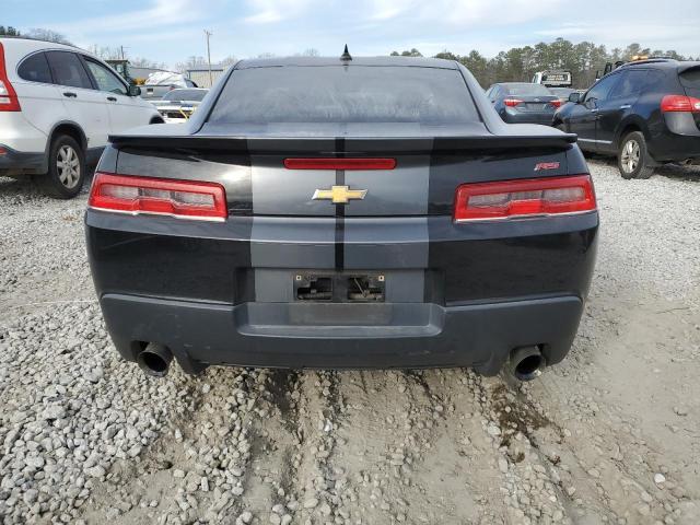 2G1FD1E31F9138046 - 2015 CHEVROLET CAMARO LT BLACK photo 6