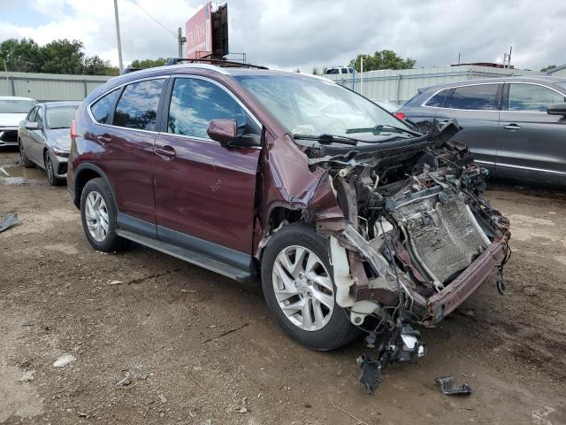 2HKRM4H75FH616700 - 2015 HONDA CR-V EXL MAROON photo 4