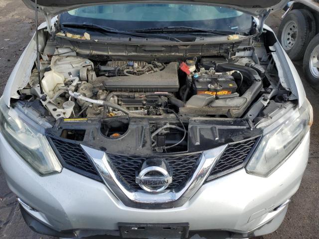 5N1AT2MV8FC840298 - 2015 NISSAN ROGUE S SILVER photo 12