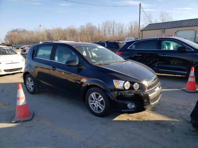 1G1JD6SB1C4128845 - 2012 CHEVROLET SONIC LT BLACK photo 4