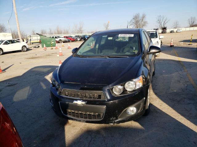 1G1JD6SB1C4128845 - 2012 CHEVROLET SONIC LT BLACK photo 5