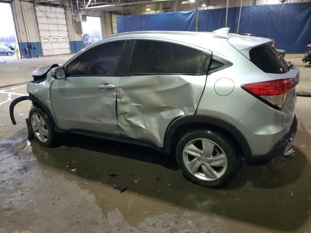 3CZRU5H56KM722575 - 2019 HONDA HR-V EX SILVER photo 2