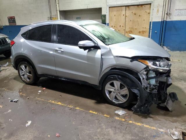 3CZRU5H56KM722575 - 2019 HONDA HR-V EX SILVER photo 4