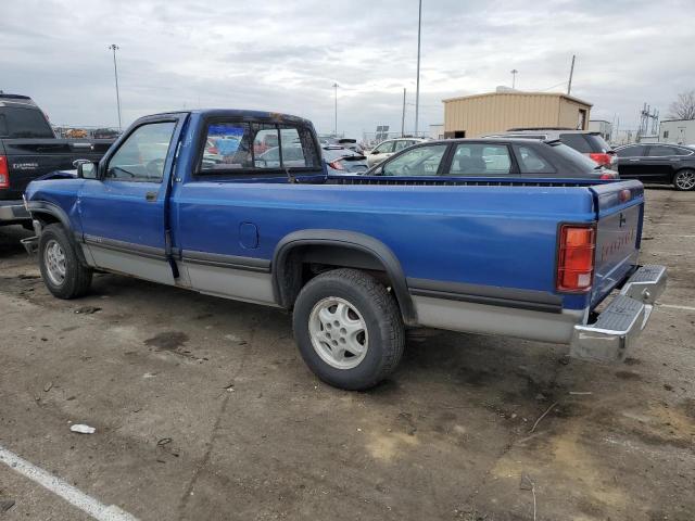 1B7FL26X4RS736426 - 1994 DODGE DAKOTA BLUE photo 2