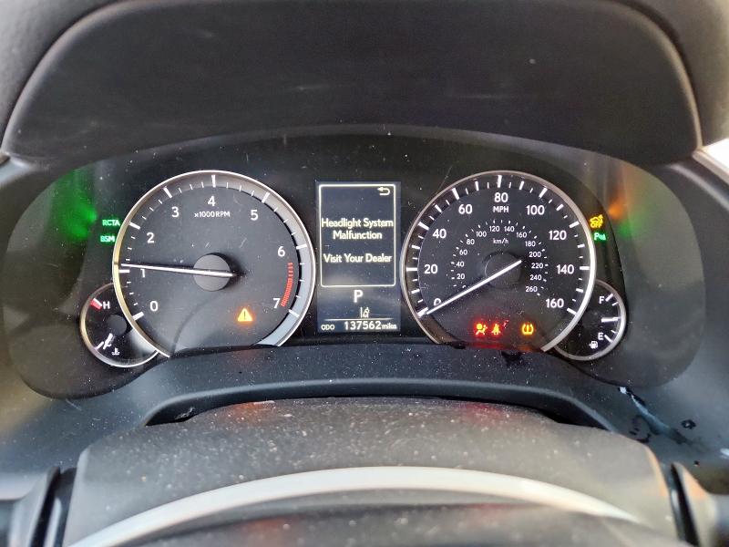 2T2BZMCA7JC156260 - 2018 LEXUS RX 350 BASE შავი ფოტო 9