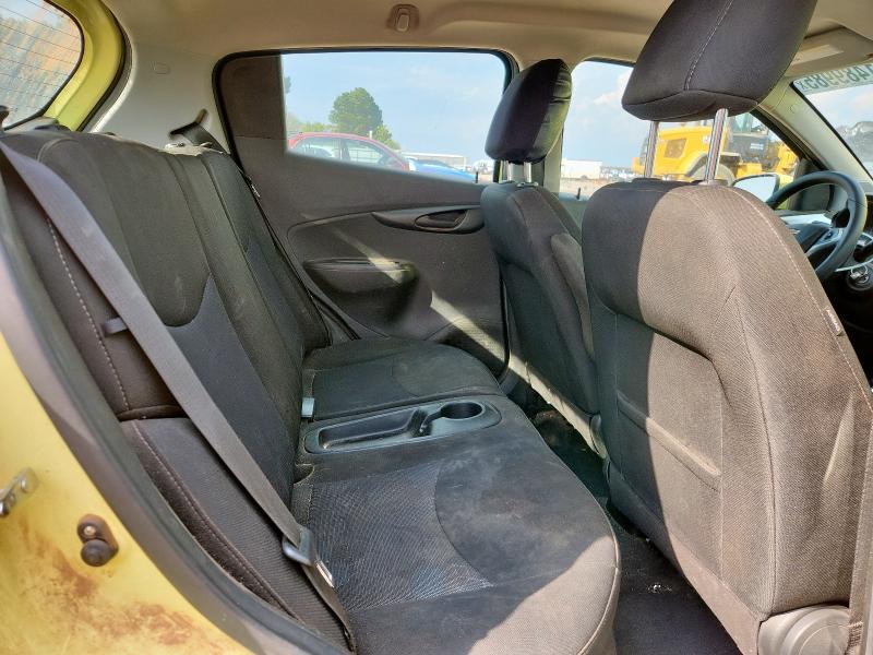 KL8CD6SA5HC840532 - 2017 CHEVROLET SPARK 1LT ყვითელი ფოტო 10