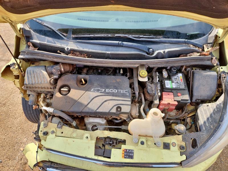 KL8CD6SA5HC840532 - 2017 CHEVROLET SPARK 1LT ყვითელი ფოტო 11