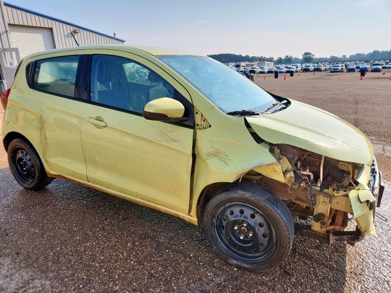 KL8CD6SA5HC840532 - 2017 CHEVROLET SPARK 1LT ყვითელი ფოტო 4