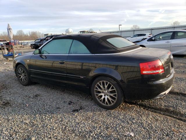 WAUDF48H89K006001 - 2009 AUDI A4 2.0T CABRIOLET QUATTRO BLACK photo 2