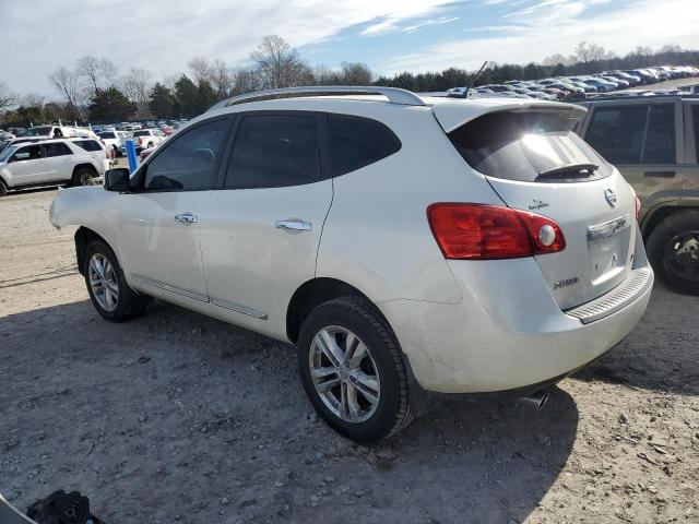 JN8AS5MT3CW294399 - 2012 NISSAN ROGUE S WHITE photo 2