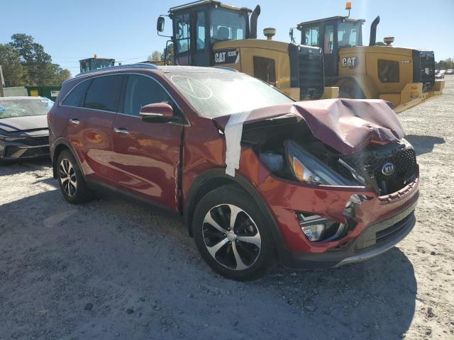 5XYPH4A10GG114865 - 2016 KIA SORENTO EX 红色 照片 4