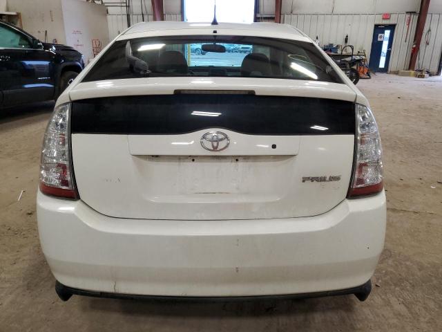 JTDKB20U397820272 - 2009 TOYOTA PRIUS WHITE photo 6