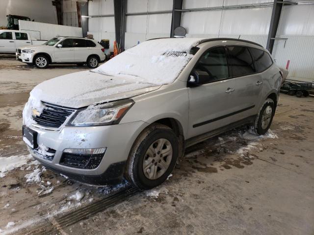 1GNKVFKD6GJ281293 - 2016 CHEVROLET TRAVERSE LS SILVER photo 1