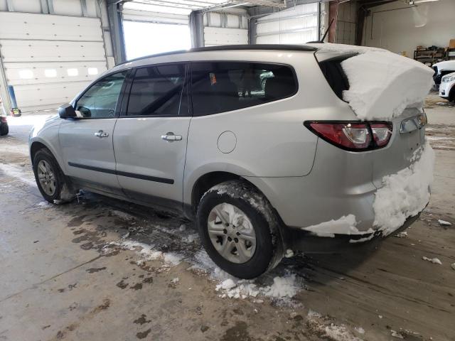 1GNKVFKD6GJ281293 - 2016 CHEVROLET TRAVERSE LS SILVER photo 2