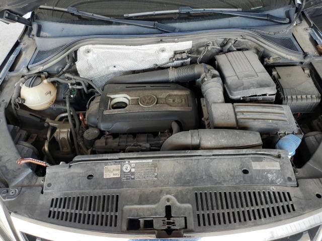 WVGBV7AX4AW528228 - 2010 VOLKSWAGEN TIGUAN SE BLACK photo 12