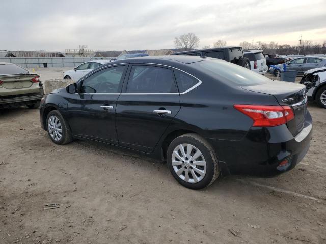 3N1AB7APXGL683764 - 2016 NISSAN SENTRA S BLACK photo 2