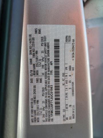 1FMCU0F71JUC01983 - 2018 FORD ESCAPE S Серебристый фото 13