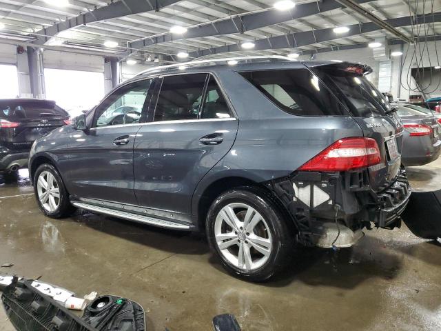 4JGDA5HB7DA169283 - 2013 MERCEDES-BENZ ML 350 4MATIC CHARCOAL photo 2