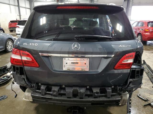 4JGDA5HB7DA169283 - 2013 MERCEDES-BENZ ML 350 4MATIC CHARCOAL photo 6