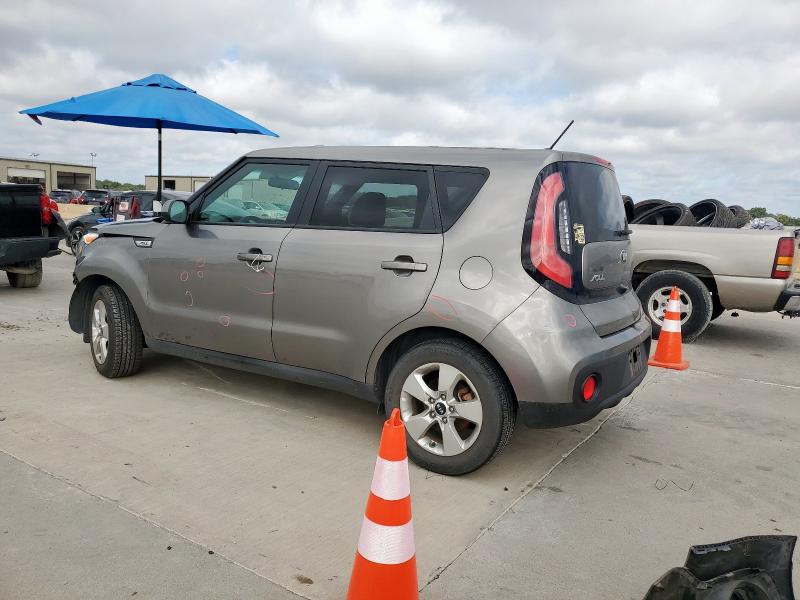 KNDJN2A24K7675801 - 2019 KIA SOUL 灰色 照片 2