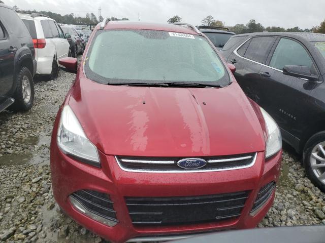 1FMCU0JX3FUB28176 - 2015 FORD ESCAPE TITANIUM RED photo 5