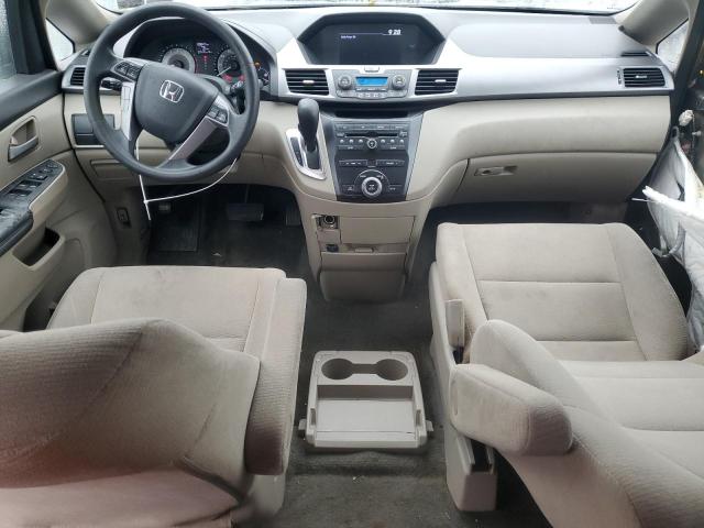 5FNRL5H27DB077487 - 2013 HONDA ODYSSEY LX TAN photo 8