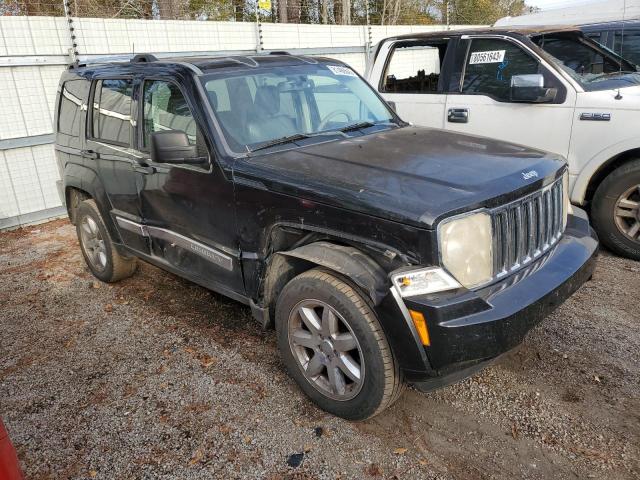 1J8GP58K88W119879 - 2008 JEEP LIBERTY LIMITED BLACK photo 4