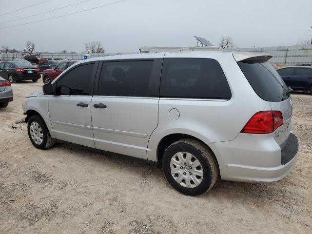 2V8HW44199R501603 - 2009 VOLKSWAGEN ROUTAN S SILVER photo 2