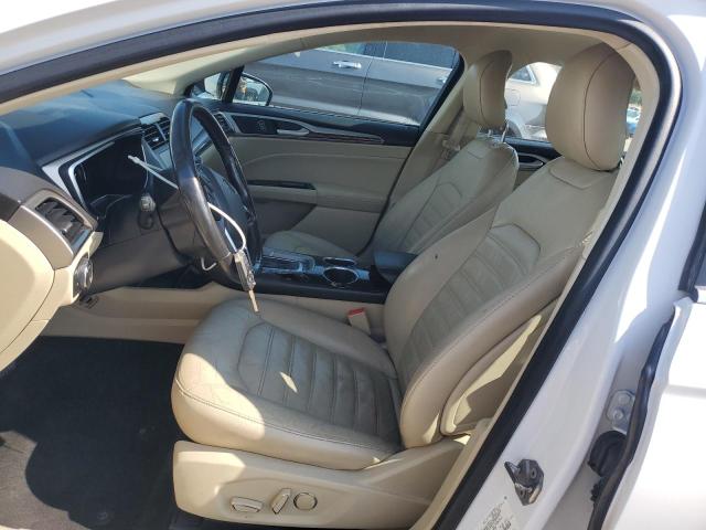 3FA6P0HR0DR328376 - 2013 FORD FUSION SE თეთრი ფოტო 7