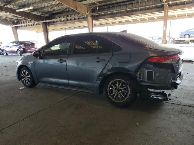 JTDEAMDE2MJ021478 - 2021 TOYOTA COROLLA LE 蓝色 照片 2