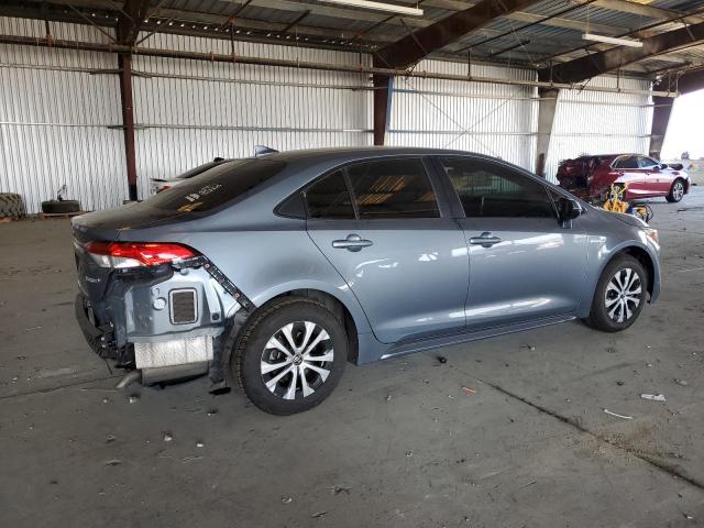 JTDEAMDE2MJ021478 - 2021 TOYOTA COROLLA LE 蓝色 照片 3