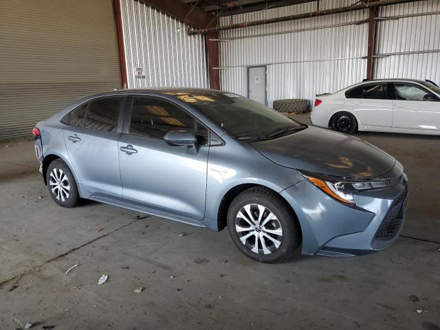 JTDEAMDE2MJ021478 - 2021 TOYOTA COROLLA LE 蓝色 照片 4