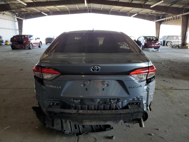 JTDEAMDE2MJ021478 - 2021 TOYOTA COROLLA LE 蓝色 照片 6