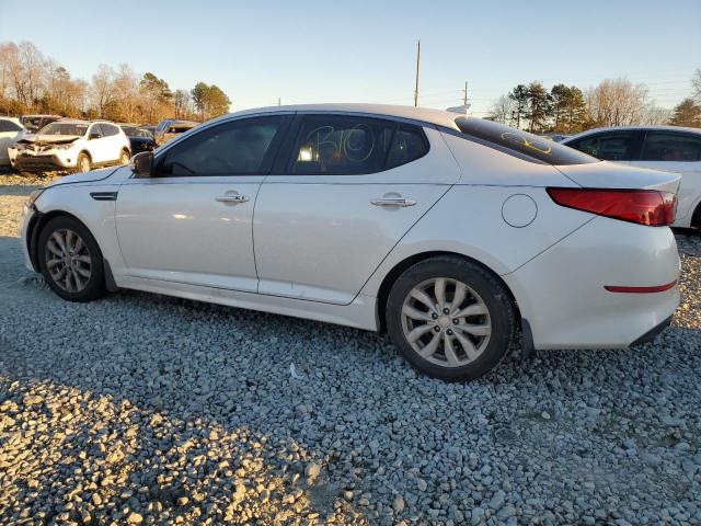 5XXGN4A72EG350027 - 2014 KIA OPTIMA EX WHITE photo 2