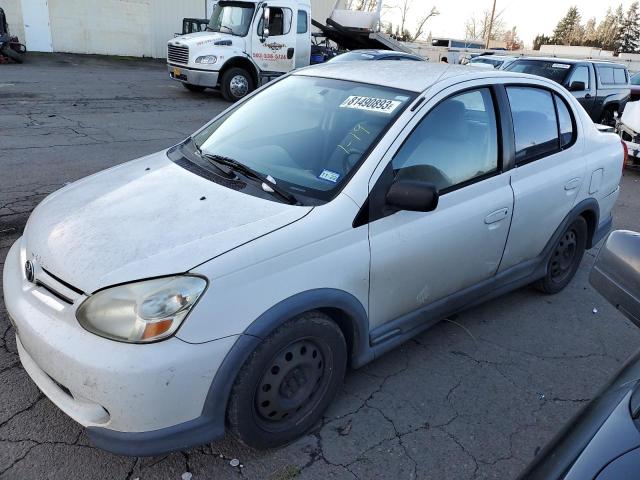 JTDBT123050364827 - 2005 TOYOTA ECHO WHITE photo 1