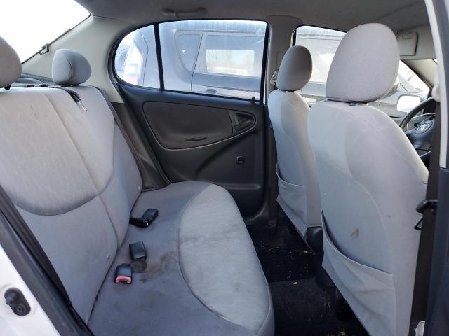 JTDBT123050364827 - 2005 TOYOTA ECHO WHITE photo 10