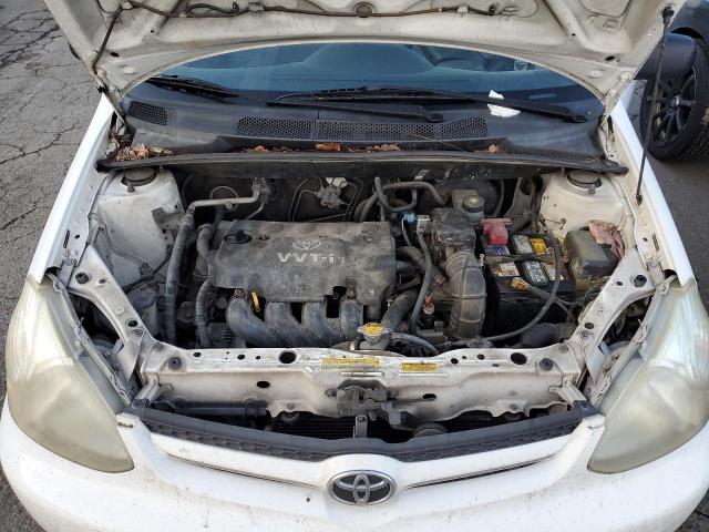 JTDBT123050364827 - 2005 TOYOTA ECHO WHITE photo 11