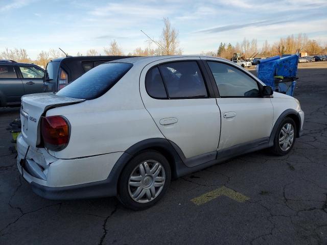 JTDBT123050364827 - 2005 TOYOTA ECHO WHITE photo 3