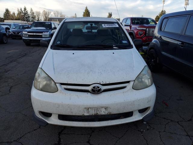 JTDBT123050364827 - 2005 TOYOTA ECHO WHITE photo 5