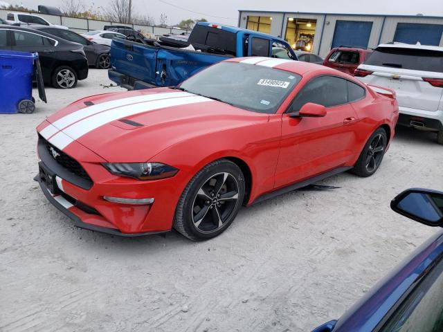1FA6P8TH2K5106077 - 2019 FORD MUSTANG RED photo 1