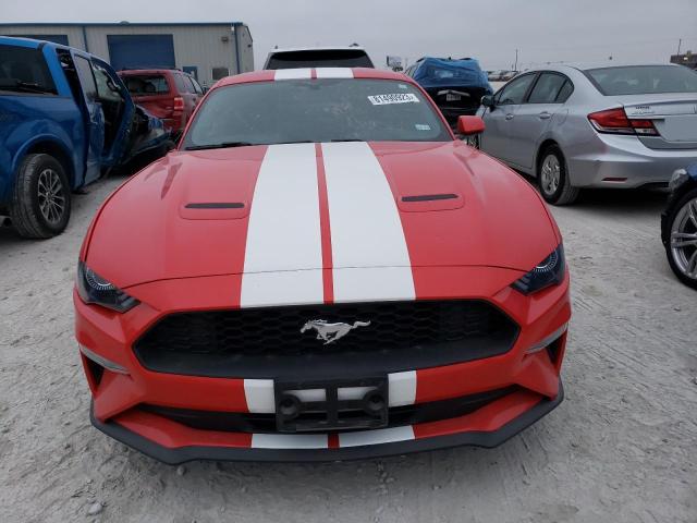 1FA6P8TH2K5106077 - 2019 FORD MUSTANG RED photo 5