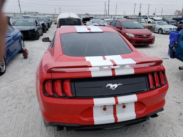 1FA6P8TH2K5106077 - 2019 FORD MUSTANG RED photo 6