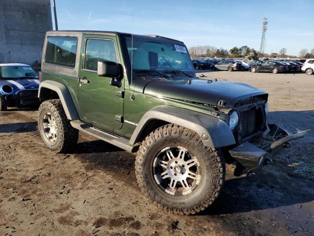 1J4AA2D17BL514262 - 2011 JEEP WRANGLER SPORT GREEN photo 4