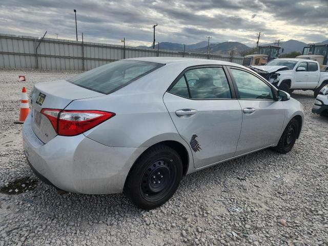 2T1BURHE0FC255182 - 2015 TOYOTA COROLLA L SILVER photo 3