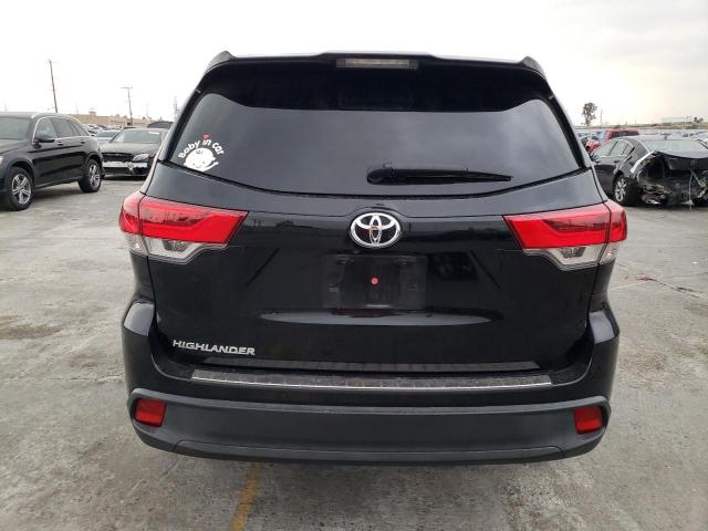 5TDZZRFH6JS237850 - 2018 TOYOTA HIGHLANDER LE BLACK photo 6