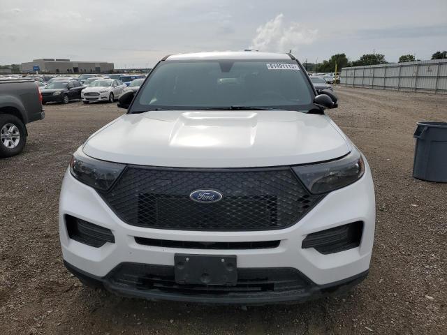 1FM5K8AW1LGA97296 - 2020 FORD EXPLORER POLICE INTERCEPTOR Білий фото 5